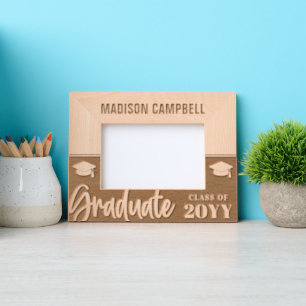 Cadres Gravés Diplôme d'études supérieures personnalisées
