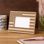 Cadres Gravés Drapeau américain (Gauche)