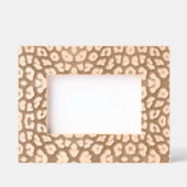 Cadres Gravés Elégant chic poster de animal de fourrure léopard  (Recto)