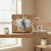 Cadres Gravés Élégant Motif floral