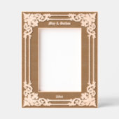 Cadres Gravés Élégante ère période victorienne qui délimite la f (Recto)