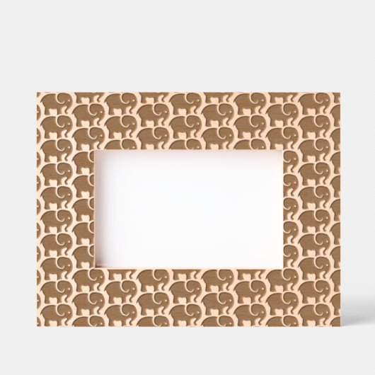 Cadres Gravés Elephant (Recto)