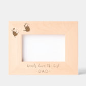 Cadres Gravés Empreintes à main personnalisées Best Papa (Recto)