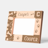 Cadres Gravés Empreintes de pattes de chiens de compagnie (Gauche)