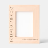 Cadres Gravés En mémoire d'amour (Recto)