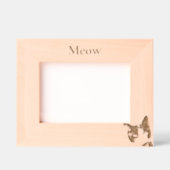 Cadres Gravés Face de chat Meow (Recto)