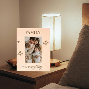 Cadres Gravés Famille minimaliste moderne est tout