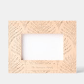 Cadres Gravés Famille personnalisée Feuille botanique (Recto)