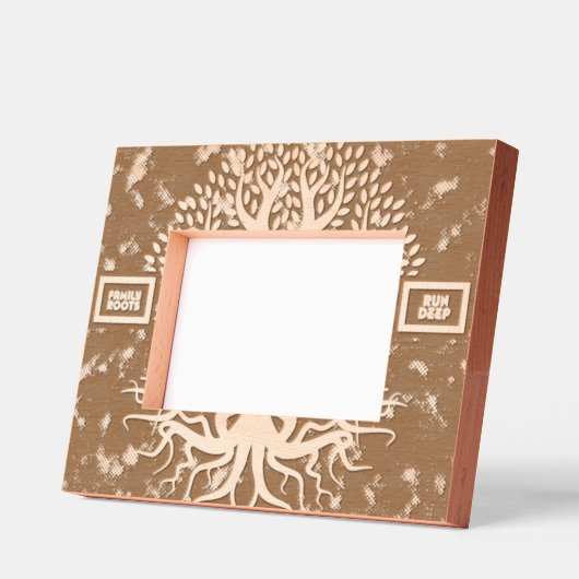 Cadres Gravés Family Roots Tree (Gauche)