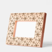 Cadres Gravés Festif moderne Snowflake Motif Noël (Gauche)