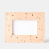 Cadres Gravés Flèche de neige moderne de Noël (Recto)