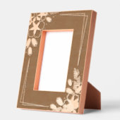 Cadres Gravés Fleur (Gauche)