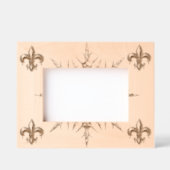 Cadres Gravés Fleur-de-Lys (Recto)