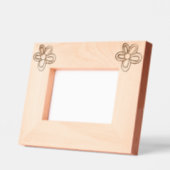 Cadres Gravés Fleur rose mignonne (Gauche)