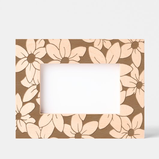 Cadres Gravés Fleurs de vacances (Recto)