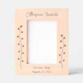 Cadres Gravés Flore mince Stalk 5x7 (Recto)