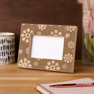 Cadres Gravés Flower Power Fleurs motif sans couture 26
