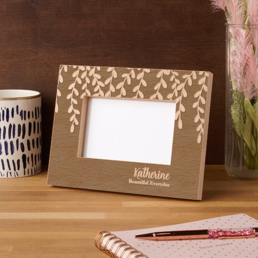 Cadres Gravés Foliage (Gauche)