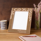 Cadres Gravés Foliage (Gauche)