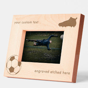 Cadres Gravés Football américain gravé sur mesure