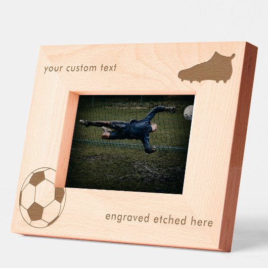 Cadres Gravés Football américain gravé sur mesure