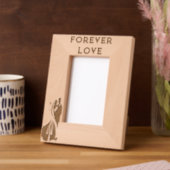 CADRES GRAVÉS FOREVER LOVE (Gauche)