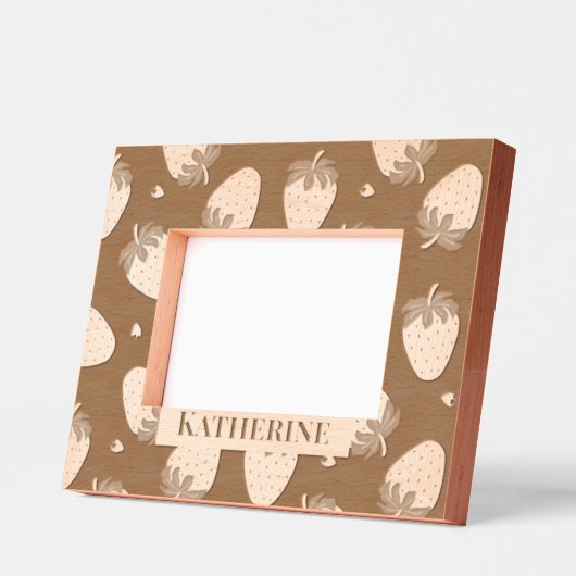 Cadres Gravés Fraise (Gauche)