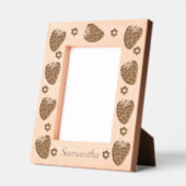 Cadres Gravés Fraises et fleurs mignonnes (Gauche)