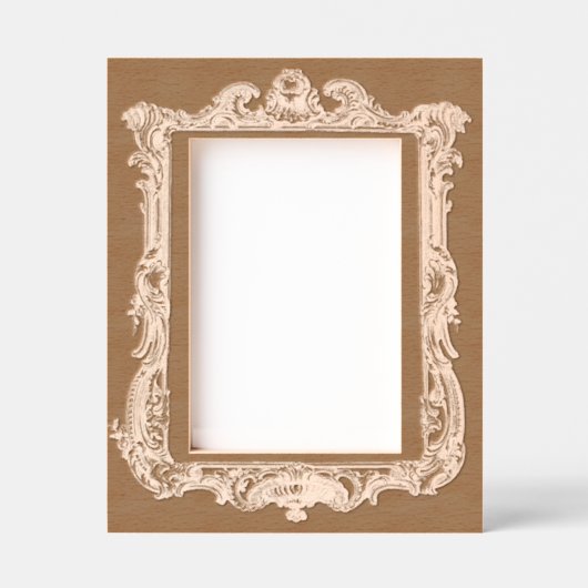 Cadres Gravés Frontière baroque Rococo du XVIIe siècle (Recto)