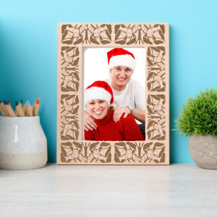 Cadres Gravés Frontière de Noël Mistletoe et Berries