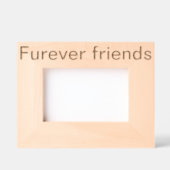 Cadres Gravés Furever amis photo freme (Recto)