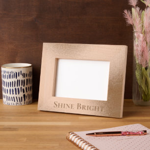 Cadres Gravés Glam Rose Gold