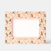 Cadres Gravés Grand Chelem de tennis personnalisable (Recto)