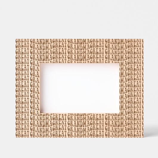 Cadres Gravés Grand grand-mère (Recto)