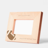 Cadres Gravés Gridiron de football américain gravé sur mesure (Gauche)