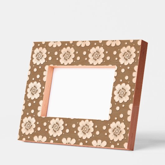 Cadres Gravés Groovy 70s Daisy Flower Power Pattern (Gauche)