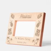 Cadres Gravés Hawaiian Thème Vacances Été Pour Famille Hawaii (Gauche)