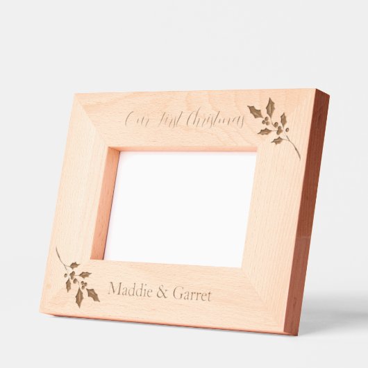 Cadres Gravés Holly Sprig (Gauche)