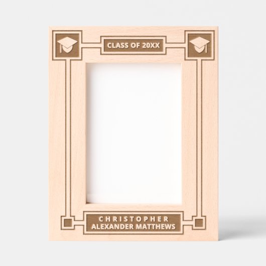 Cadres Gravés Image classique simple 5x7P de conservation de l'é (Recto)