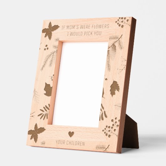 Cadres Gravés Image gravée 'Si Les Moms Étaient Des Fleurs' (Gauche)