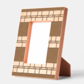 Cadres Gravés Image laser géométrique moderne (Gauche)