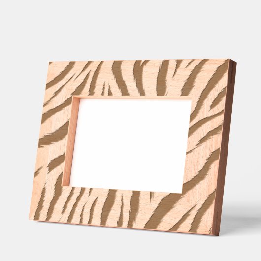 Cadres Gravés Impression Zebra (Gauche)