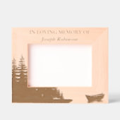 Cadres Gravés In Loving Memory Fisherman Custom Memorial (Recto)