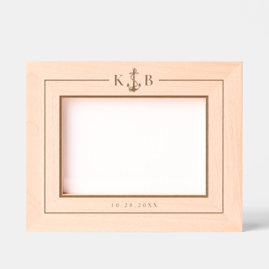 Cadres Gravés Initiales de l'Ancre (Recto)