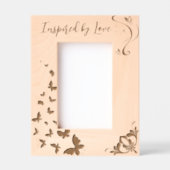 Cadres Gravés Inspiré par Love Butterfly (Recto)