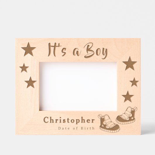 Cadres Gravés Its a Boy (Recto)