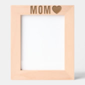 Cadres Gravés J'aime maman (Recto)