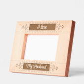 Cadres Gravés J'Aime Mon Mari (Gauche)
