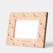 Cadres Gravés Jeu de Tennis Personnalisable, Set, Match (Gauche)