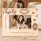 Cadres Gravés Joyeux Anniversaire À 30 Ans